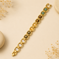 Pavitro Gold Dhan Yog Bracelet Natural Gemstones